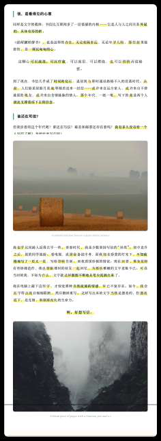 排版效果